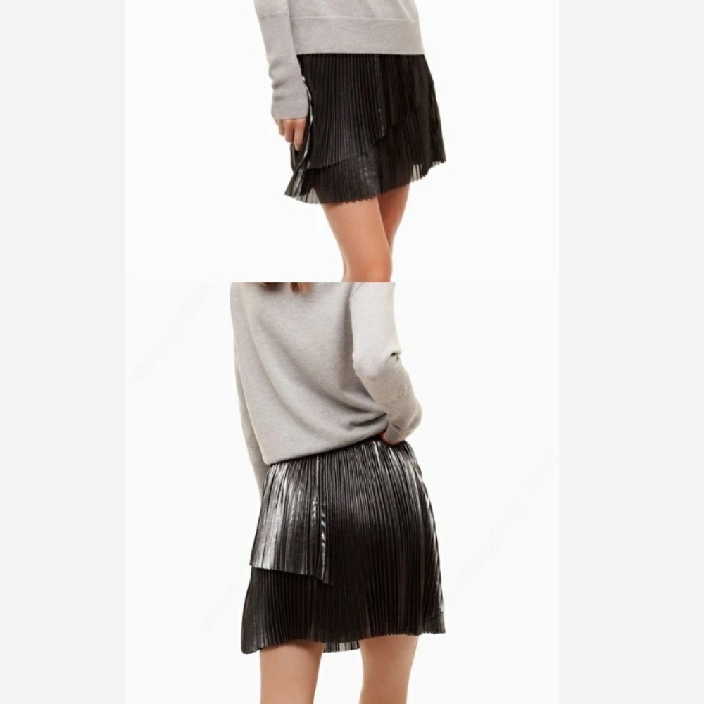 Wilfred Bethune Metallic Mini Skirt